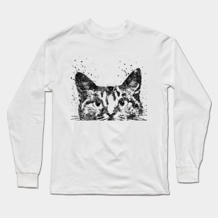 Peeking cat Long Sleeve T-Shirt